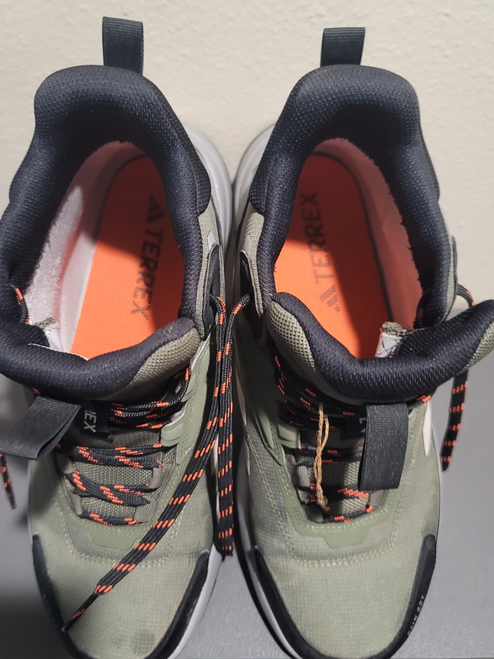 Adidas Terrex Olive Green Hiking Sneakers
